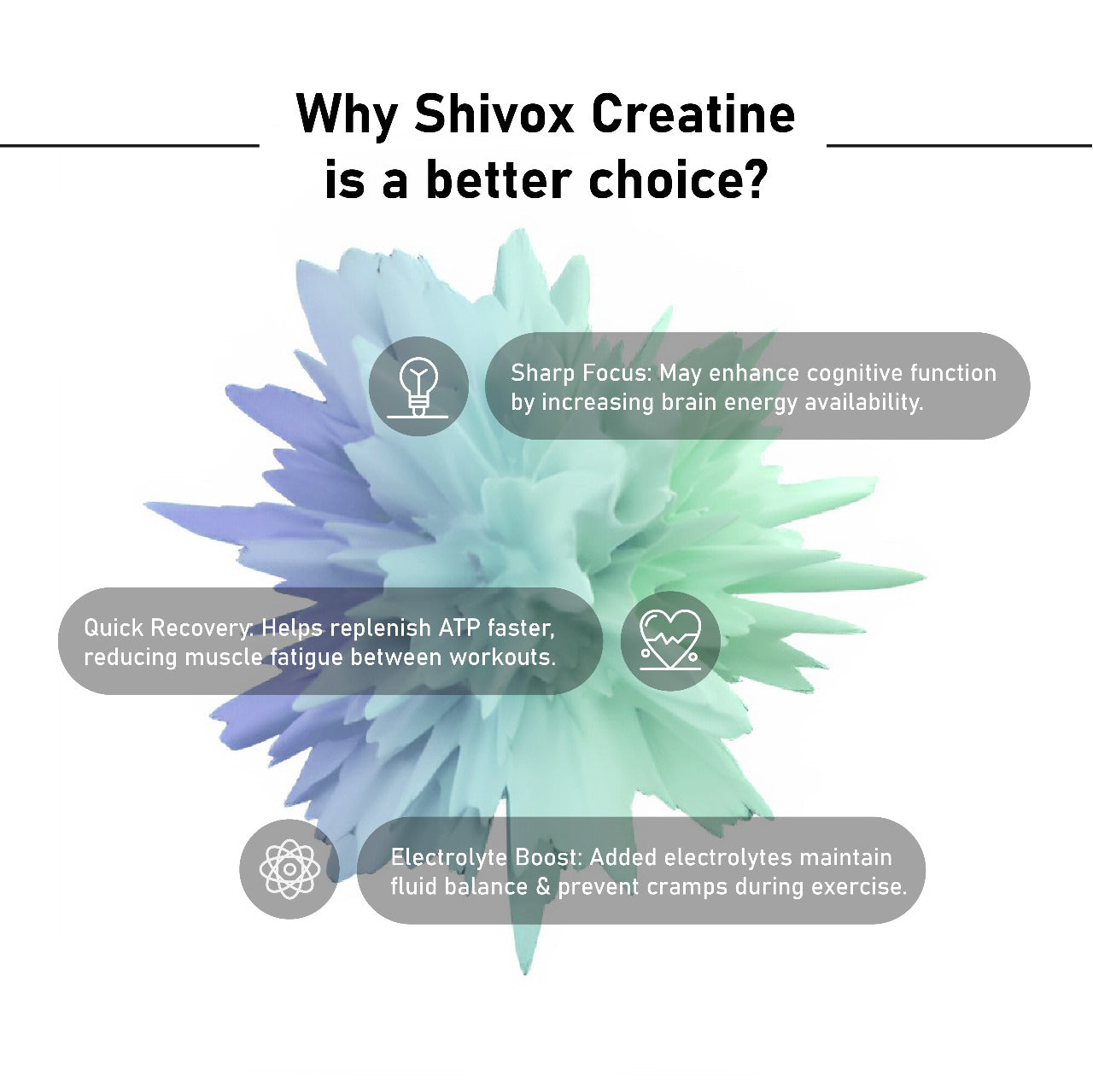 Shivox Creatine HCL 250g | 100% Pure
