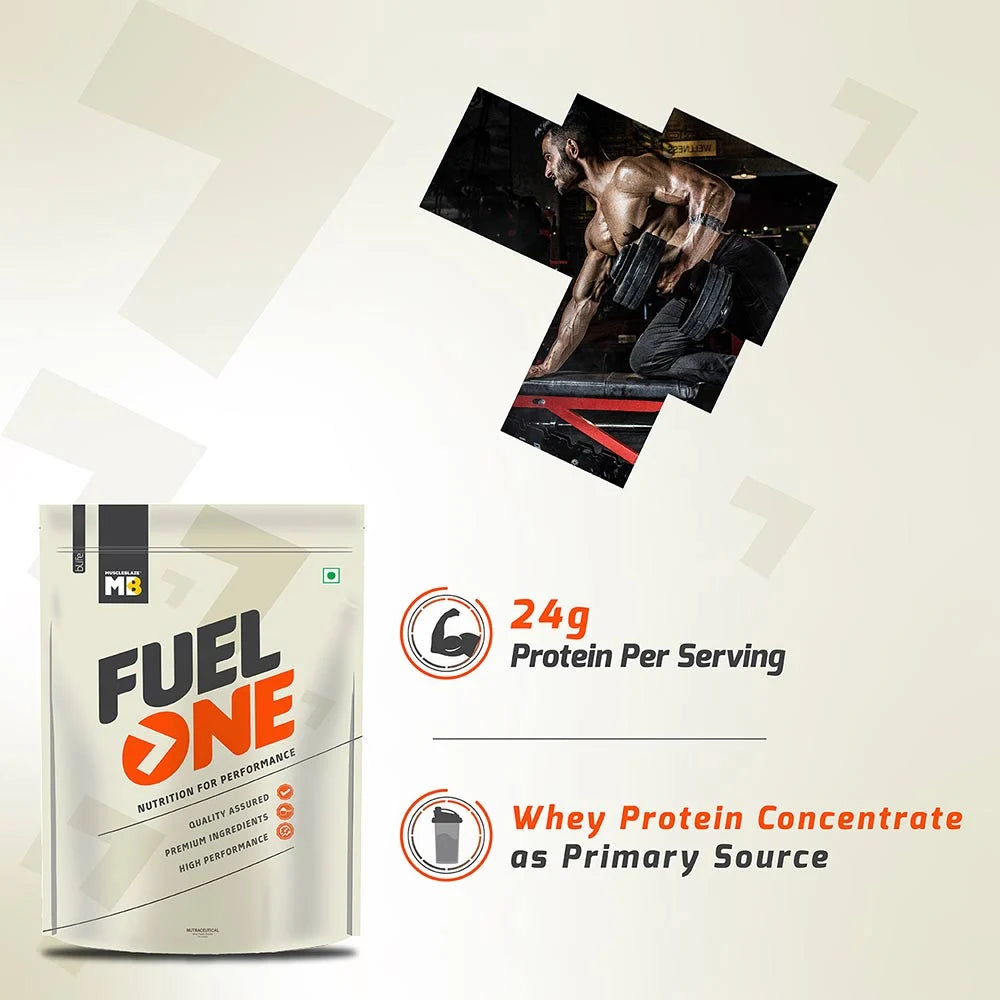 MB Fuel One Whey Protein, 1 kg (2.2 lb), Chocolate