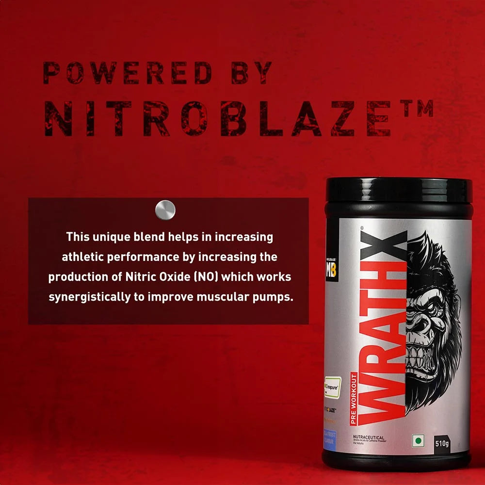 MuscleBlaze Pre Workout WrathX