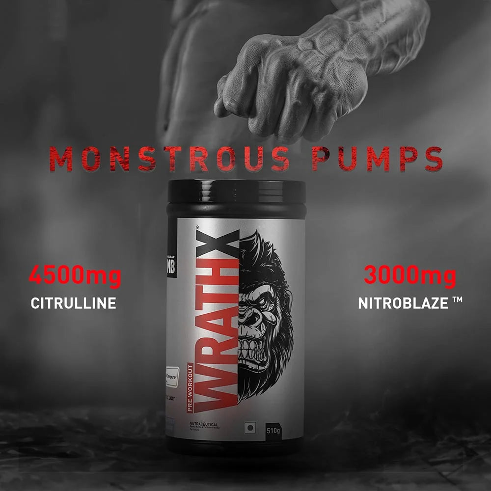 MuscleBlaze Pre Workout WrathX