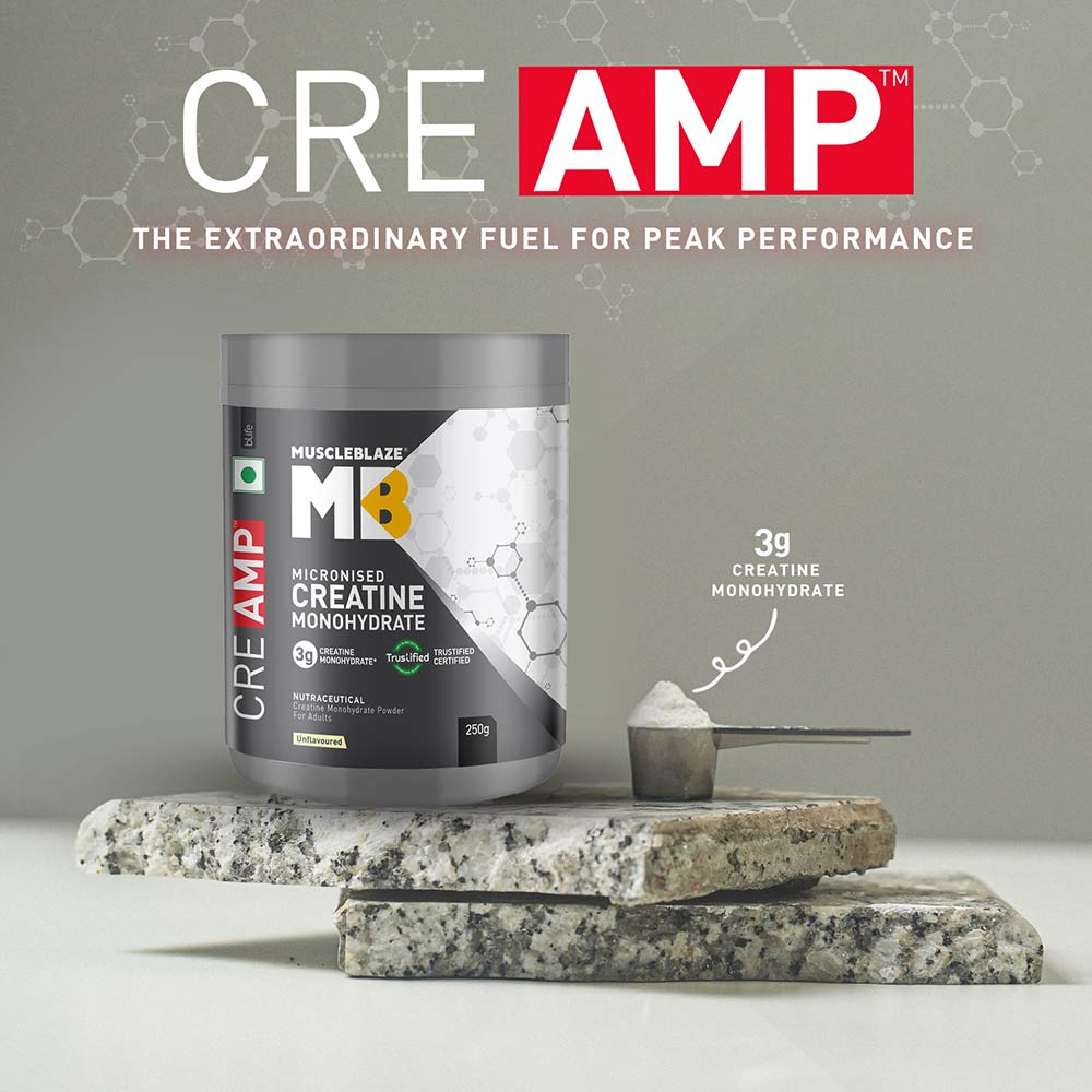 MuscleBlaze Creatine Monohydrate CreAMP