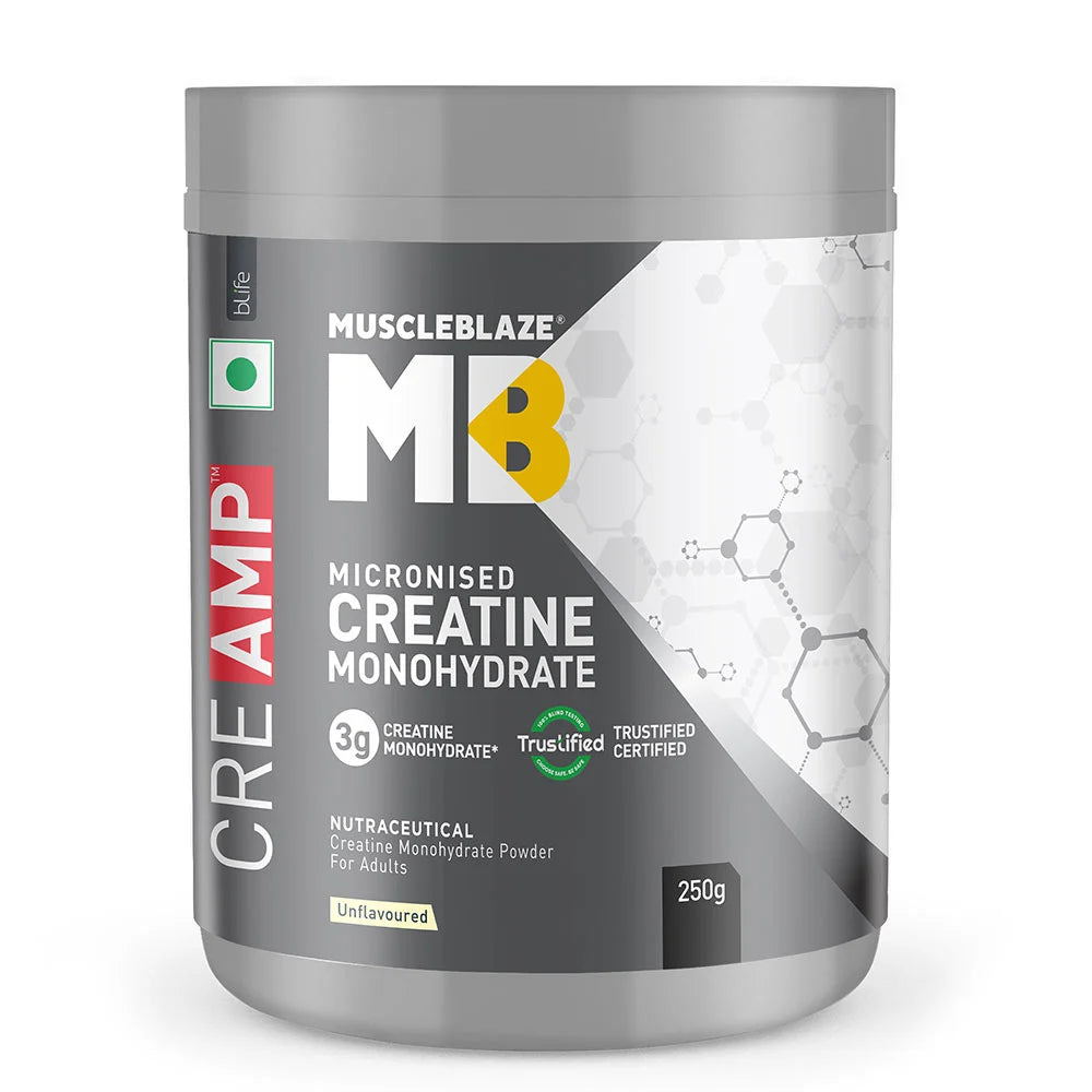 MuscleBlaze Creatine Monohydrate CreAMP