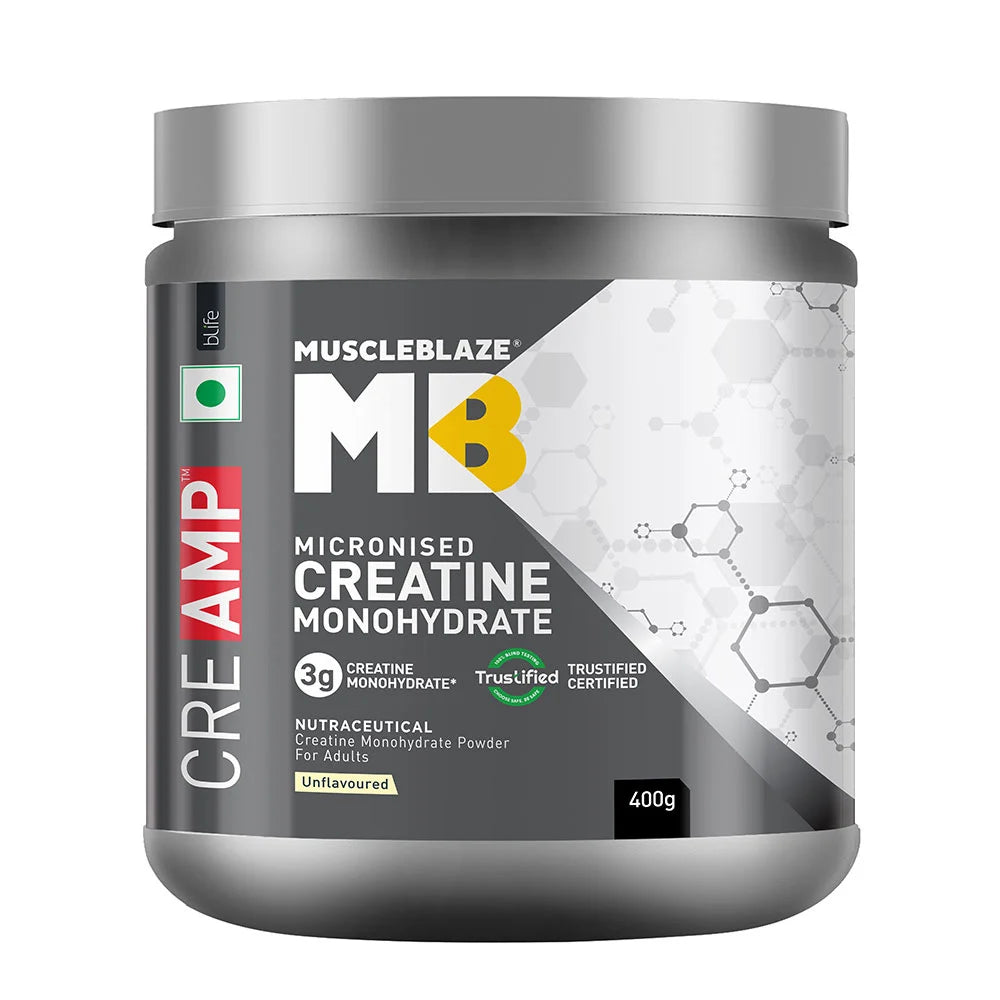 MuscleBlaze Creatine Monohydrate CreAMP